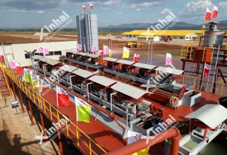 Gold mine flotation process
